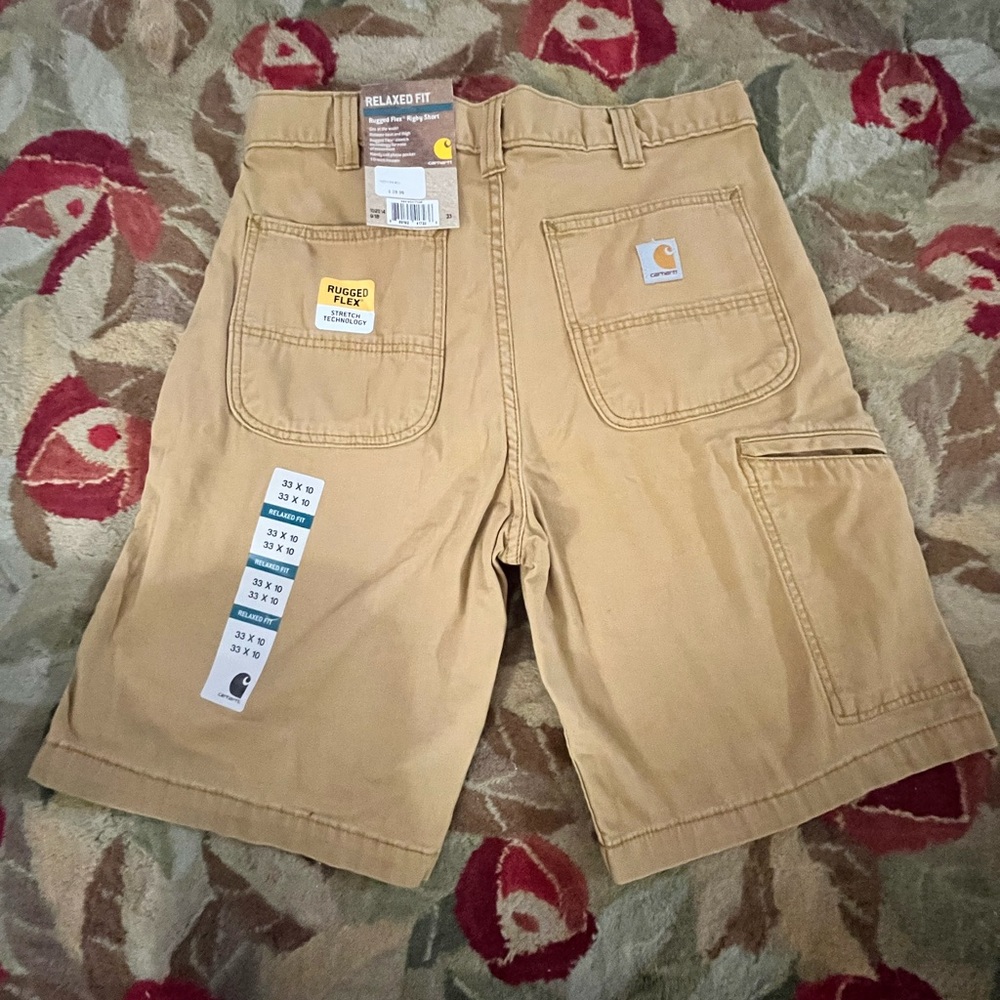 Carhartt Tan Work Shorts